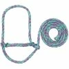Weaver Leather Livestock Poly Rope Sheep Halter - Gray/Lavender/Mint - 35-7840-S20 - Sheep Halters & Accessories -Livestock Online Store 879915c677cc527508363ef9df1659ac5d49ce93 67531100 67531100 image 35 7840 s20