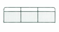Tarter 14' 2 x 4 Wire Filled Gate, Green - WFGG14 - Gates & Corrals