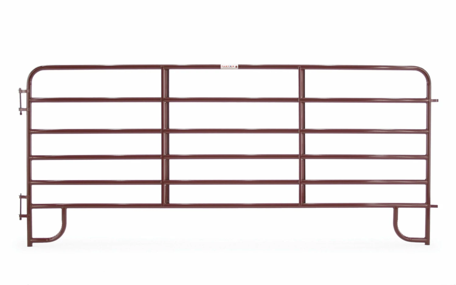 Tarter 12' 6 Bar Corral Panel, Red - ECR12 - Corrals & Panels 3 Tarter 12' 6 Bar Corral Panel, Red - ECR12 - Corrals & Panels