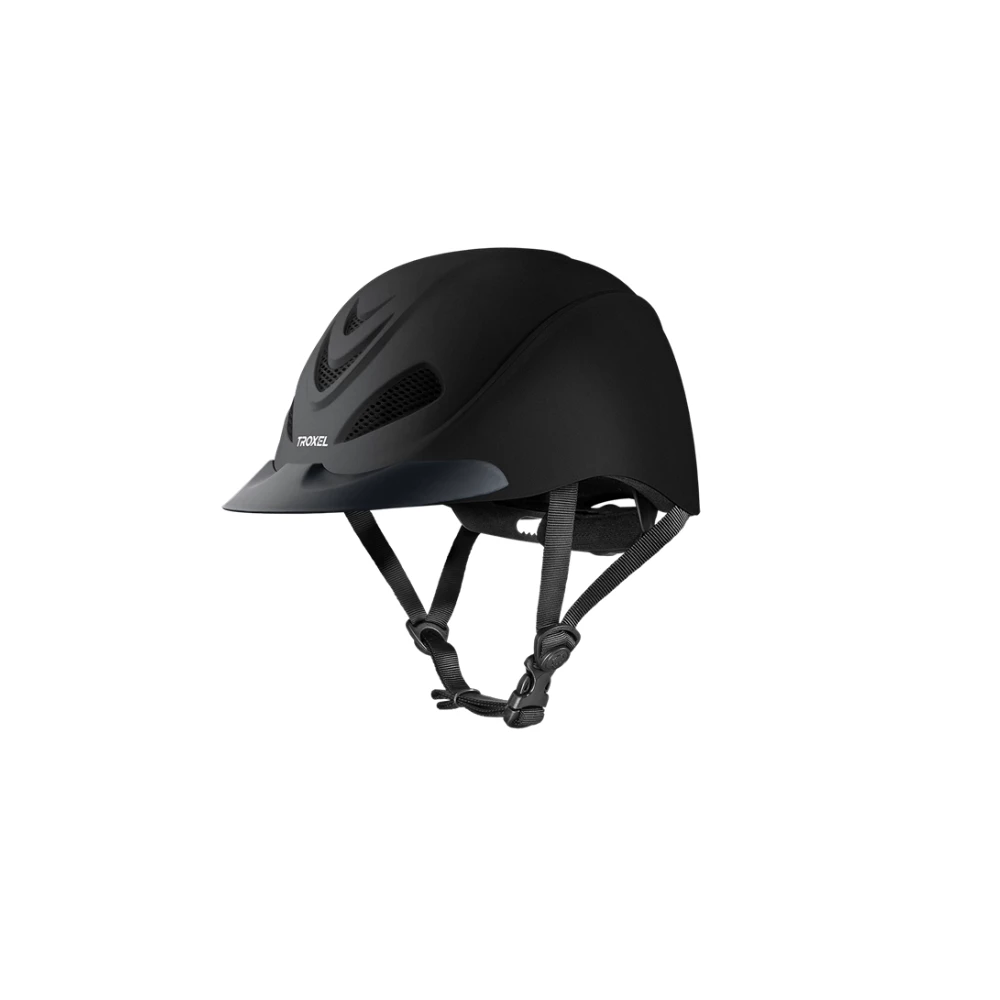 Troxel Liberty Duratec Helmet, Black, Large - Horse Equipment 3 Troxel Liberty Duratec Helmet, Black, Large - Horse Equipment