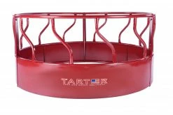 Tarter 3-Piece Metal Hay Feeder, Red - RFM - Cattle Feeders