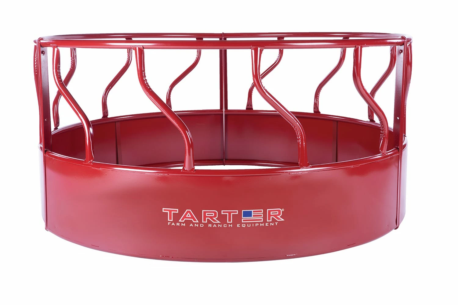 Tarter 3-Piece Metal Hay Feeder, Red - RFM - Cattle Feeders 3 Tarter 3-Piece Metal Hay Feeder, Red - RFM - Cattle Feeders