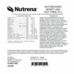 Nutrena NatureWise® Hearty Hen 18% Protein Pellet Feed, 40 lb. Bag - Chicken Feed 10 Nutrena NatureWise® Hearty Hen 18% Protein Pellet Feed, 40 lb. Bag - Chicken Feed -Livestock Online Store 991f9b3945ccc6270f2513afad6e971e98ea23c6 4679080