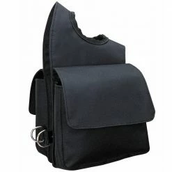 Weaver Leather Nylon Pommel Bag - Black - 15-0190-BK - Trail & Working Gear