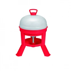 Little Giant 5 Gallon Plastic Dome Waterer, Poultry Feed Container - DOMEWTR5 - Chicken Feeders