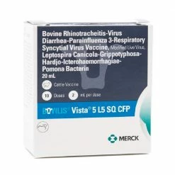 Merck Bovilis® Vista® 5 L5 SQ CFP, 10 Doses - 026717 - Cattle Vaccines
