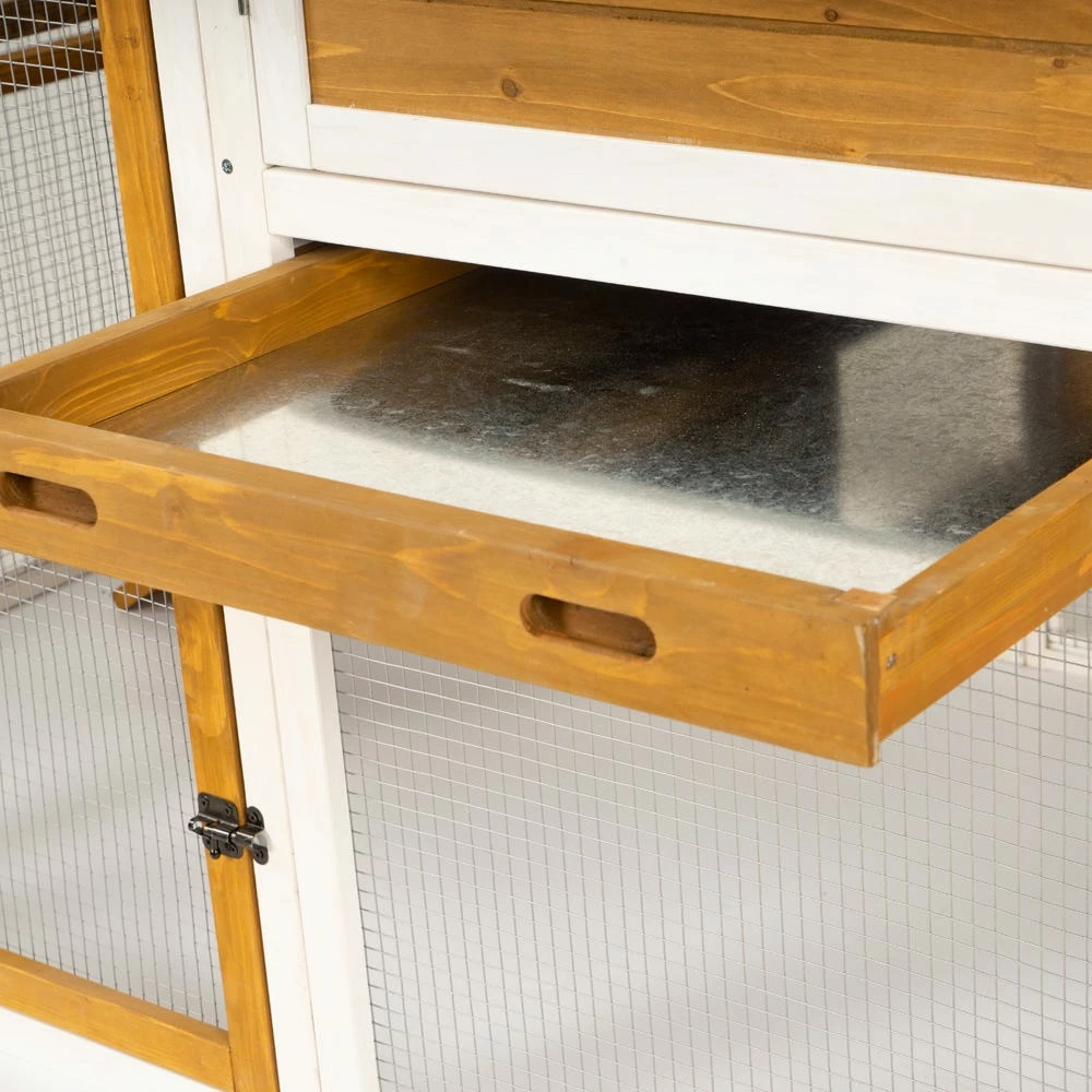 Country Road Barn Ranch Chicken Coop PVC Roof - SHW10993 - Chicken Coops 4 Country Road Barn Ranch Chicken Coop PVC Roof - SHW10993 - Chicken Coops - Image 2