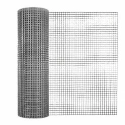 Garden Craft 24" x 50' Galvanized Hardware Cloth with 1/2" Openings - 132450 - Fence and Wire