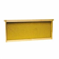 Harvest Lane Honey Assembled Frame and Foundation For Medium Honey Super - WWFFM-102 - Hive Boxes & Parts