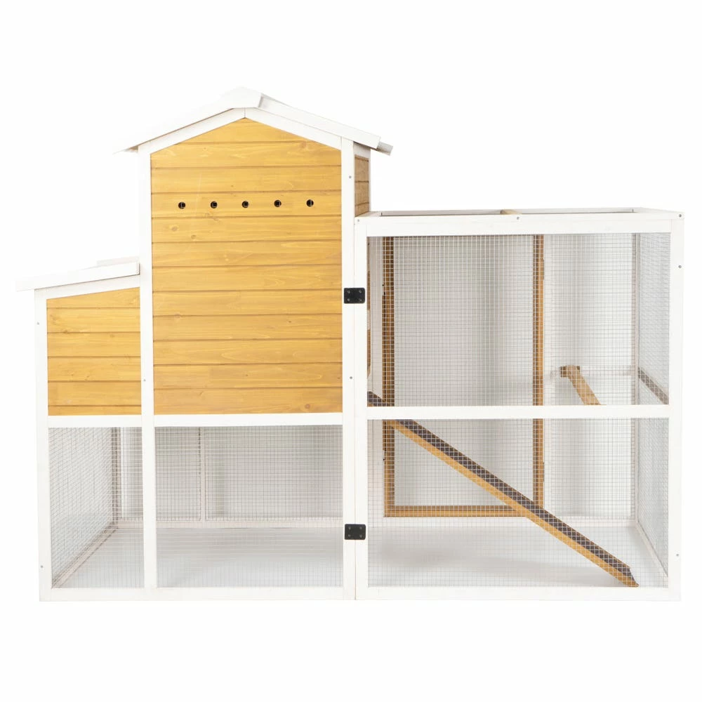 Country Road Barn Ranch Chicken Coop PVC Roof - SHW10993 - Chicken Coops 6 Country Road Barn Ranch Chicken Coop PVC Roof - SHW10993 - Chicken Coops - Image 4