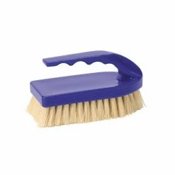 Weaver Leather Pig Brush with Purple Handle 69-6018-PU - Horse Equipment