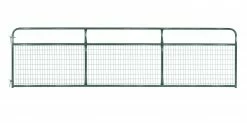 Tarter 16' 2 x 4 Wire Filled Gate, Green - WFGG16 - Gates & Corrals