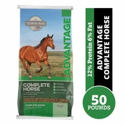 Country Road Advantage Complete Horse Feed, 50 lb. Bag