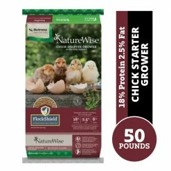Nutrena NatureWise® Chick Starter/Grower 18% Protein Crumble, 50 lb. Bag - Chicken Feed