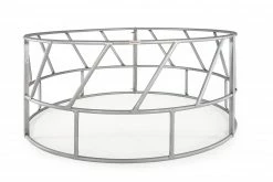 Tarter 3 Piece Valu-Line Bale Feeder, Galvanized - GVLRBF - Cattle Feeders