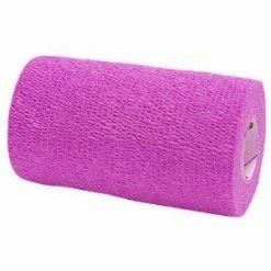 Coflex 4" x 5 Yards Neon Pink - Livestock Health