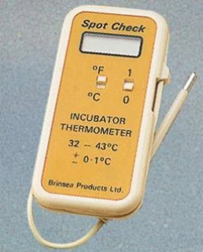 Brinsea Spot Check Digital Thermometer for Egg Incubator USF135C - Chicken Incubators 3 Brinsea Spot Check Digital Thermometer for Egg Incubator USF135C - Chicken Incubators