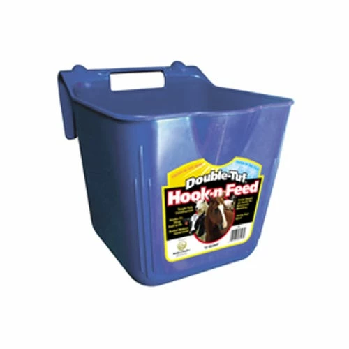 Little Giant 15 Quart Hook Over Economy Feeder, Blue - HF15BLUE - Livestock Supplies 3 Little Giant 15 Quart Hook Over Economy Feeder, Blue - HF15BLUE - Livestock Supplies