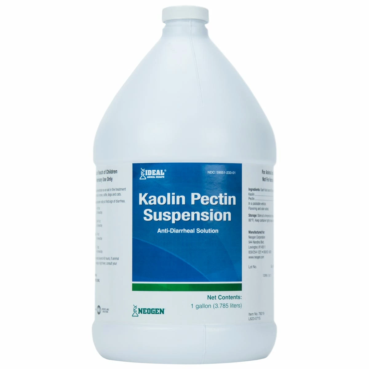 Ideal Animal Health Kaolin Pextin Suspension 1gal 79219 - Livestock Health 3 Ideal Animal Health Kaolin Pextin Suspension 1gal 79219 - Livestock Health