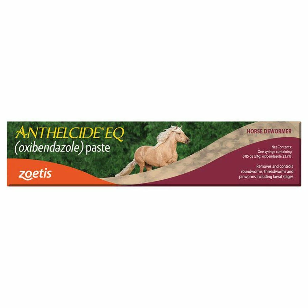 Zoetis Animal Health Zoetis Anthelcide EQ Horse Dewormer Paste - 002223 - Horse Dewormers 4 Zoetis Animal Health Zoetis Anthelcide EQ Horse Dewormer Paste - 002223 - Horse Dewormers - Image 2