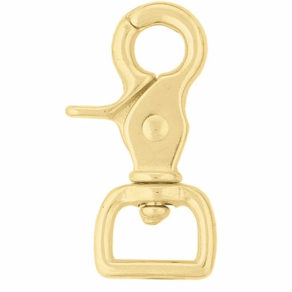Weaver Leather Square Scissor Snap - Solid Brass - 3/4 Inch - BC05015-SB-3/4 - Designer Hardware 4 Weaver Leather Square Scissor Snap - Solid Brass - 3/4 Inch - BC05015-SB-3/4 - Designer Hardware - Image 2