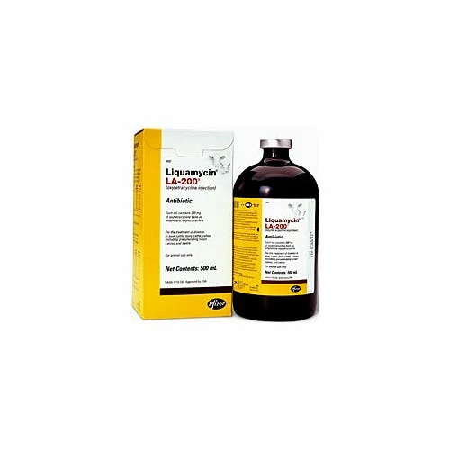 Various Brands Liquamycin LA-200 Antibiotic 100 mL - 10000462 - Cattle Vaccines 3 Various Brands Liquamycin LA-200 Antibiotic 100 mL - 10000462 - Cattle Vaccines