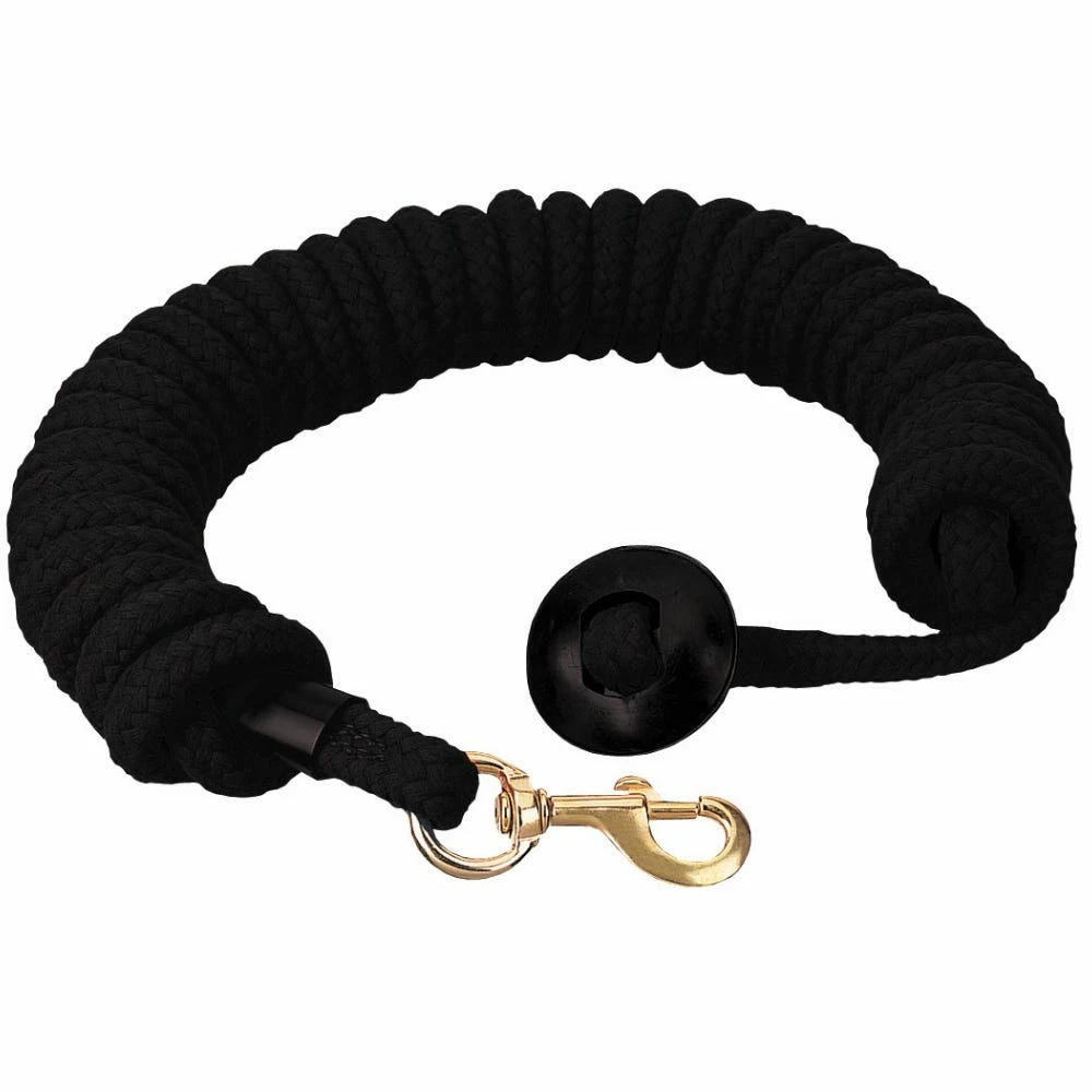 Weaver Leather Rounded Cotton Lunge Line - Black - 35-1915-BK - Leads, Lunge Lines & Whips 3 Weaver Leather Rounded Cotton Lunge Line - Black - 35-1915-BK - Leads, Lunge Lines & Whips