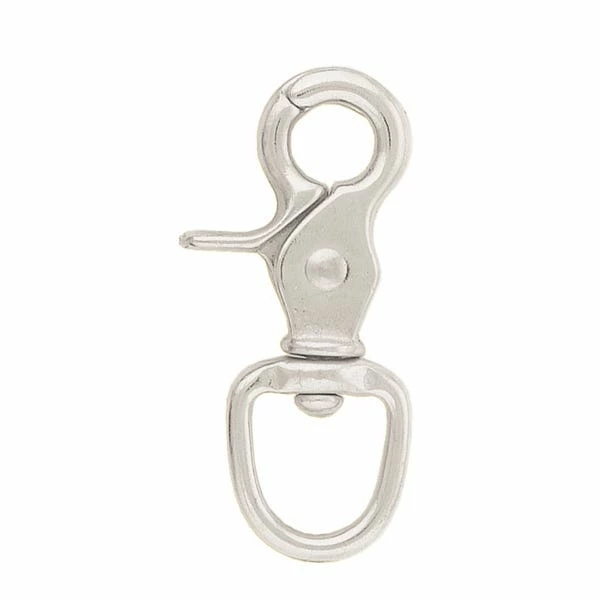Weaver Leather Round Scissor Snap - Nickel Plated - 3/4 Inch - BCZ5013-NP-3/4 - Designer Hardware 3 Weaver Leather Round Scissor Snap - Nickel Plated - 3/4 Inch - BCZ5013-NP-3/4 - Designer Hardware
