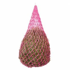 Weaver Leather Slow Feed Hay Net - Pink - 35-4043-PK - Stable Supplies & Hardware