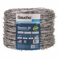 Bekaert Gaucho 15.5 Gauge High Tensile Barbed Wire, 1320' - 118293 - Fence and Wire