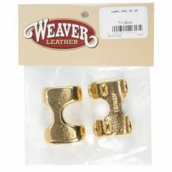 Weaver Leather Bagged 26 Rope Clamps - Solid Brass - 77-3018
