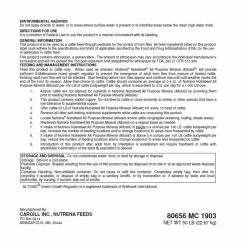 Nutrena NutreBeef All-Purpose Mineral Altosid® Cattle Feed, 50 lb. Bag 7 Nutrena NutreBeef All-Purpose Mineral Altosid® Cattle Feed, 50 lb. Bag -Livestock Online Store eadbdc7782bbf12ff976be69b1b0a6255e9a718f 4671315 2