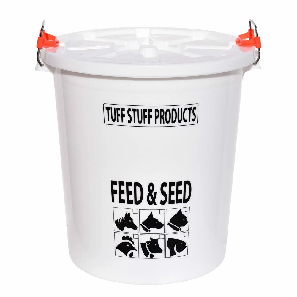 Tuff Stuff Heavy Duty Feed & Seed Storage with Lid, 17 Gallon/80 lb. - FS17 - Livestock Supplies 3 Tuff Stuff Heavy Duty Feed & Seed Storage with Lid, 17 Gallon/80 lb. - FS17 - Livestock Supplies