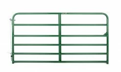 Tarter 8' 6 Bar Tube Gate, Green - 6EG8 - Panels & Gates