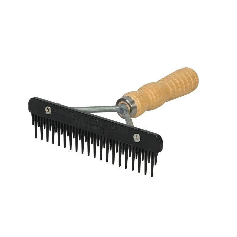 Weaver Leather Mini Fluffer Comb with Wood Handle, Black 69-6046-BK - Horse Equipment 3 Weaver Leather Mini Fluffer Comb with Wood Handle, Black 69-6046-BK - Horse Equipment